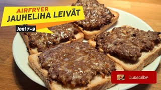 Airfryer jauheliha leivät [upl. by Ag698]