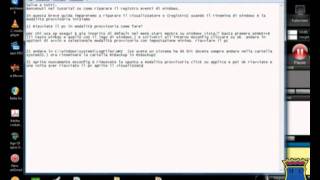 Tutorial  Ripristinare Visualizzatore Eventi di Windows [upl. by Tobias169]