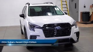 2024 Subaru Ascent Onyx Edition Sport Utility Akron Canton Wadsworth Cuyahoga Falls Green [upl. by Ayekin]