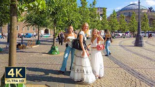 Copenhagen Denmark 🇩🇰 4K Walking Tour 2023 [upl. by Ttennej]