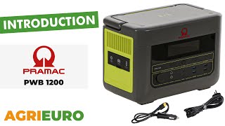 Introducing Pramac PWB 1200  Portable PowerStation Battery Power and Versatility [upl. by Aleafar34]