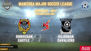 November 20th WSF Div 2 Dunvegan Castle vs Kildonan Cavaliers [upl. by Canice]