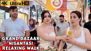 NISANTASI EXPENSIVE BAZAAR amp CHEAP MARKET TAKSIM SQUARE ISTANBUL🇹🇷TURKEY WALKING TOUR 2024 [upl. by Atiken110]