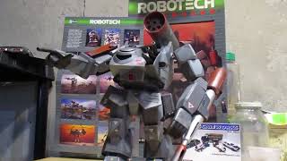 Plastic Models  148 Revell Robotech Defenders Gartan  Completed Build Review  Channel Shoutout [upl. by Scherle415]