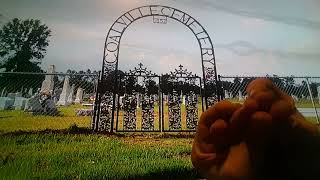 Horacio the handsnake visiting Coalville Cemetery in Biloxi Mississippi [upl. by Liatris366]