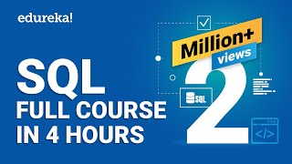 SQL Full Course  SQL Tutorial For Beginners  Learn SQL Structured Query Language  Edureka [upl. by Nospmoht]