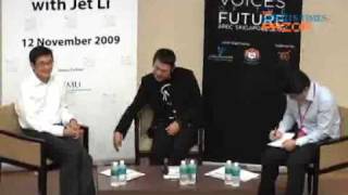 APEC Voice of Future VOF  Conversation with Jet Li Part 2 with Mandarin Chinese Interpretation [upl. by Giarc]