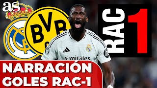 La NARRACIÓN de RAC 1 de la remontada del REAL MADRID vs BORUSSIA DORTMUND [upl. by Apul]