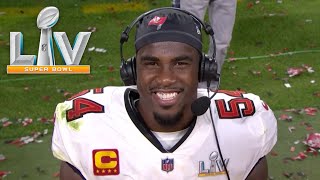 Lavonte David Postgame Interview  Super Bowl LV [upl. by Hannahsohs843]