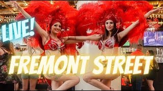 LIVE FROM FREMONT STREET 🔴 Las Vegas [upl. by Ycnan529]