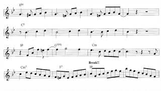 Scott Hamilton plays Limehouse Blues solo transcription [upl. by Lotsirb]