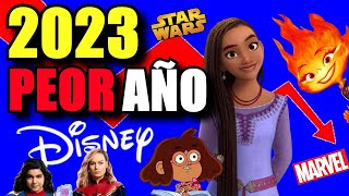 2023 EL PEOR AÑO de DISNEY [upl. by Konopka]