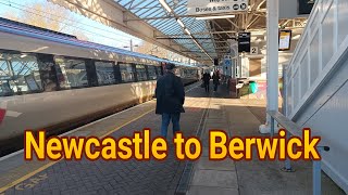 A train ride from Newcastle to Berwick [upl. by Matthaeus653]