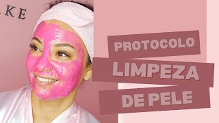 Protocolo Limpeza de pele [upl. by Litnahs]