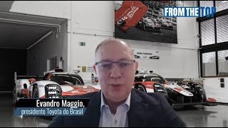 AutoData Videocast  Evandro Maggio Toyota do Brasil [upl. by Kciredec]