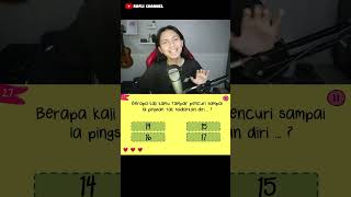 Melatih IQ dan otak di game ini  QUIZ KLOMPENCAPIR Level 2627 Part 7 shorts [upl. by Wardlaw]