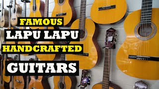 FAMOUS LAPU LAPU ACOUSTIC HANDCRAFTED GUITARS [upl. by Nyrb]