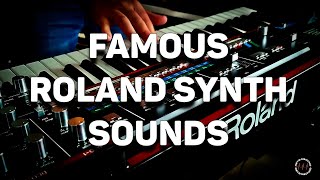 Famous 80s Synthesizer Sounds with the Roland JX3P [upl. by Azelea887]