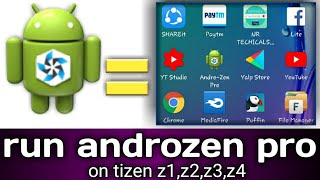 How to download androzen pro and install on TIZEN DEVICES z1 z2 z3 z4  ANDROZEN PRO DOWNLOAD LINK [upl. by Poore]