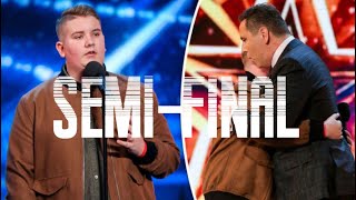 Kyle Tomlinson  When We Were Young  SemiFinal  Britain’s Got Talent [upl. by Devol]