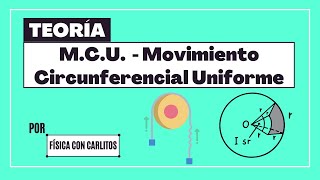 MOVIMIENTO CIRCUNFERENCIAL UNIFORME ¡MCU con velocidad angular constante [upl. by Chaffinch]