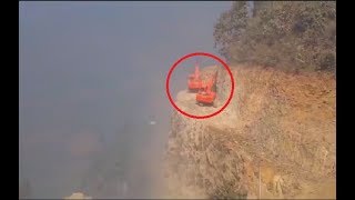 Heavy Equipment Excavators Accident amp Incredible Trucks Fails [upl. by Hekking146]