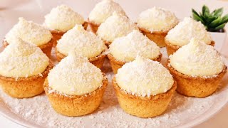 Raffaello Tartlets  Tart Recipe  Coconut Tartlets [upl. by Bubb]