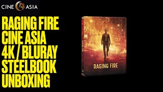 Raging Fire  Cine Asia 4K  Bluray Steelbook UNBOXING [upl. by Eloken227]