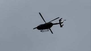 FAST  LOW FLYOVER NPAS London EC145 GDCPB above my house [upl. by Lleddaw]