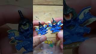 Greymon figuras MINI con basedigimonadventure digimon agumon greymon [upl. by Naid611]