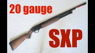 unboxing my Winchester SXP 20 gauge shotgun [upl. by Ueih]