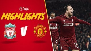 Super sub Shaqiri sends the Reds top  Highlights Liverpool 31 Manchester United [upl. by Vanni]