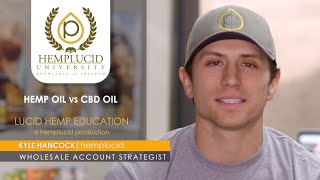 CBD Oil vs Hemp Oil What is the difference [upl. by Derwood]