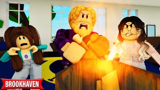 I WAS ADOPTED BY A STRICT FAMILY ROBLOX MOVIE CoxoSparkle [upl. by Lily]