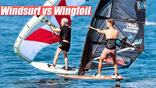 WINDSURF vs WINGFOIL it´s not as simple as you think [upl. by Attiuqal875]