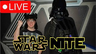 🔴LIVE Star Wars Nite After Dark at Disneyland [upl. by Kingsbury]