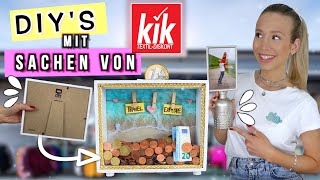 DIYs MIT SACHEN VON KIK ✂️🛒 kann man daraus coole DIYs basteln  Cali Kessy [upl. by Meelas]