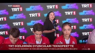 TEKNOFESTTE TRT DİZİLERİ RÜZGARI ESTİ [upl. by Leummas359]