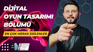 DİJİTAL OYUN TASARIMI BÖLÜMÜ  EN ÇOK MERAK EDİLENLER oyun gameplay games game gamer [upl. by Moguel152]