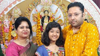 Our partaking in Durga Puja 2024 in UAE [upl. by Wiskind340]