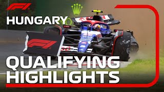 Qualifying Highlights  2024 Hungarian Grand Prix [upl. by Spector812]