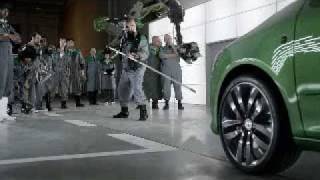 Skoda Fabia vRS Mean Green TV commercial [upl. by Clarissa]