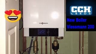 Viessmann 200 Installation Leeds  Bradford [upl. by Emylee]