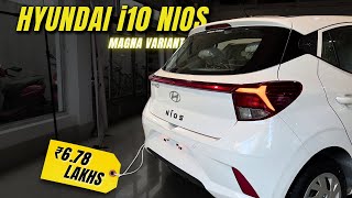 Hyundai Grand i10 Nios Magna 2024 Review Features On Road Price [upl. by Cinamod]