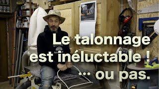 Technique de menuiserie  raboter sans talonner [upl. by Lodovico]