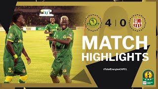 HIGHLIGHTS  Young Africans 🆚 CR Belouizdad  Matchday 5  202324 TotalEnergiesCAFCL [upl. by Roumell]