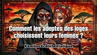 Comment les Adeptes des loges choisissent leurs femmes  sorcellerie energie initiation secrets [upl. by Mcferren]