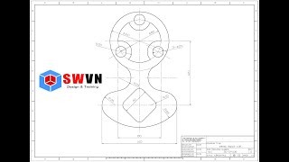 Solidworks  Sketch Exercises  Bài Tập 2D  0514 [upl. by Akenat3]