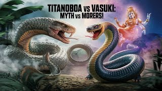 Titanoboa vs Vasuki Mythical Serpent vs Prehistoric Monster – Who Would Win [upl. by Ahtebbat]