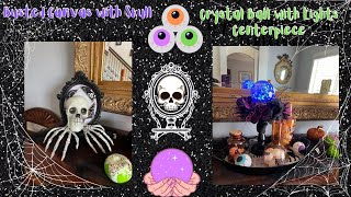 Easy Halloween Crystal Ball and Busted Canvas in a Dollar Tree Frame Crafting with Hard Working Mom [upl. by Nevag]